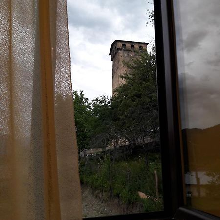 Guest House Adelina Mestia Bagian luar foto