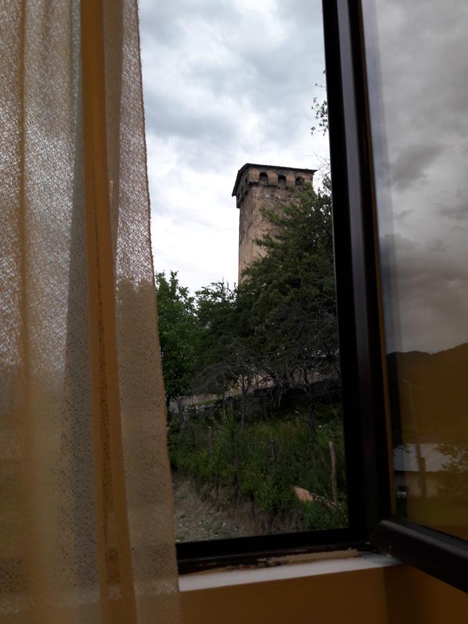 Guest House Adelina Mestia Bagian luar foto